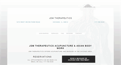 Desktop Screenshot of jdmtherapeutics.com